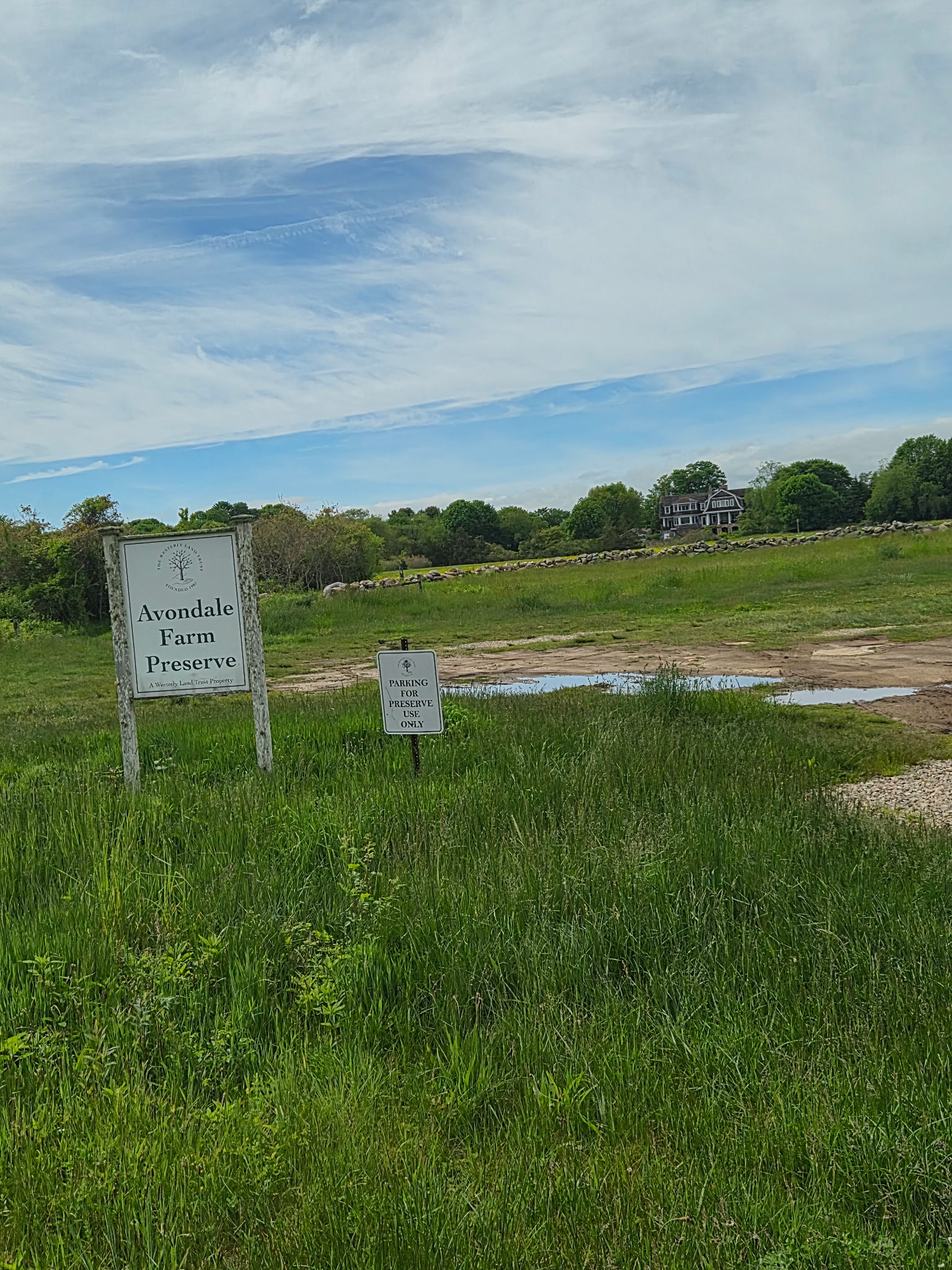 Avondale Farm Preserve — a Westerly Land Trust property steps from Salt House